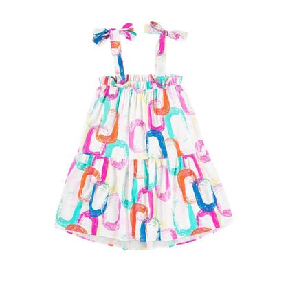 Troposa - Boho Abstract Sundress - Summer Escape