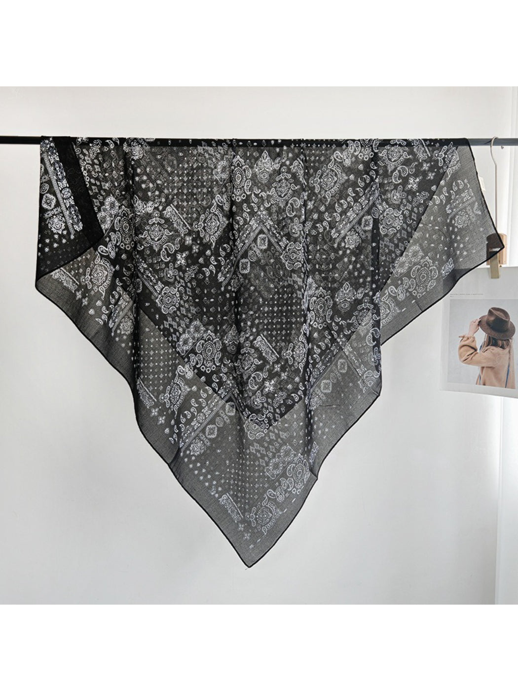 Scarvii Paisley Bandana Square Scarf