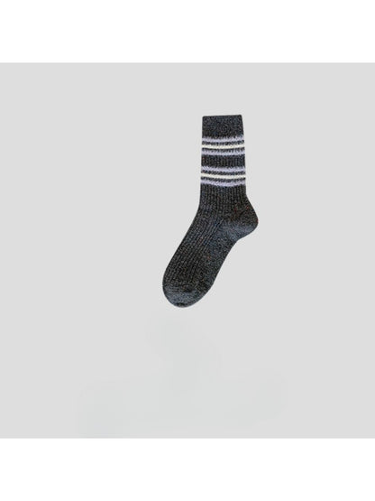 Rufia - Speckled Rib Crew Socks