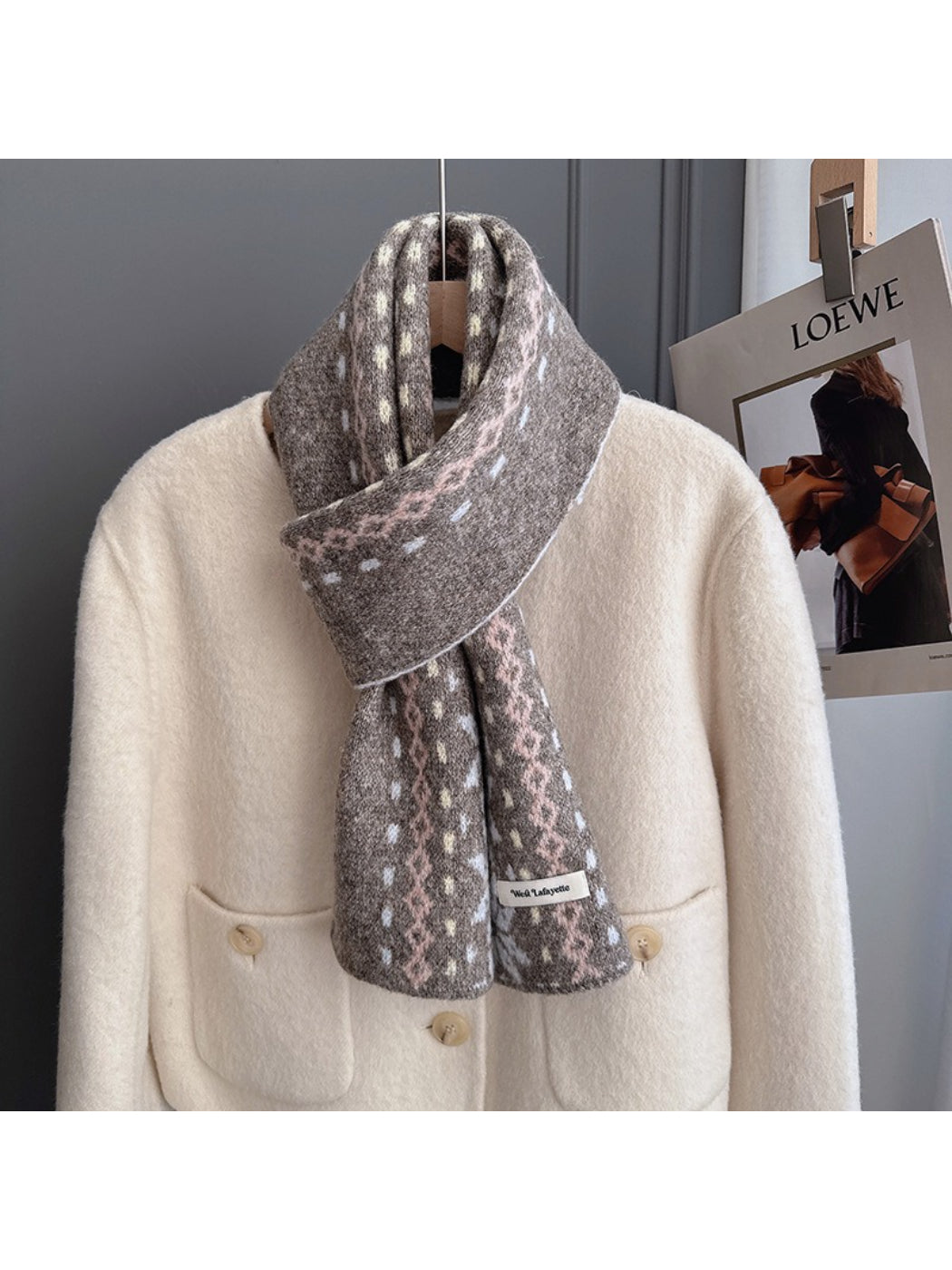 Scarvii - Nordic Pattern Winter Scarf