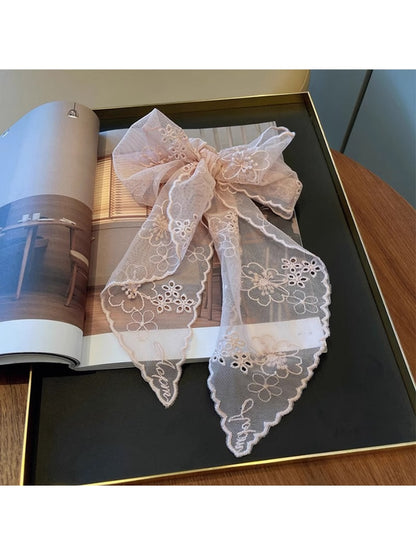 Scarvii - Sweet Style Lace Narrow Scarf