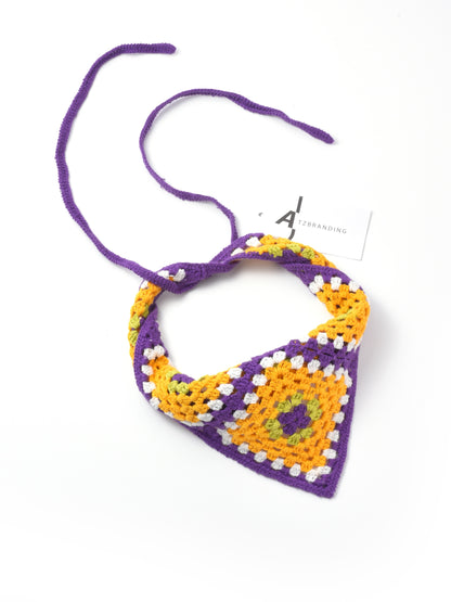 Scarvii - Crochet Square Hairband