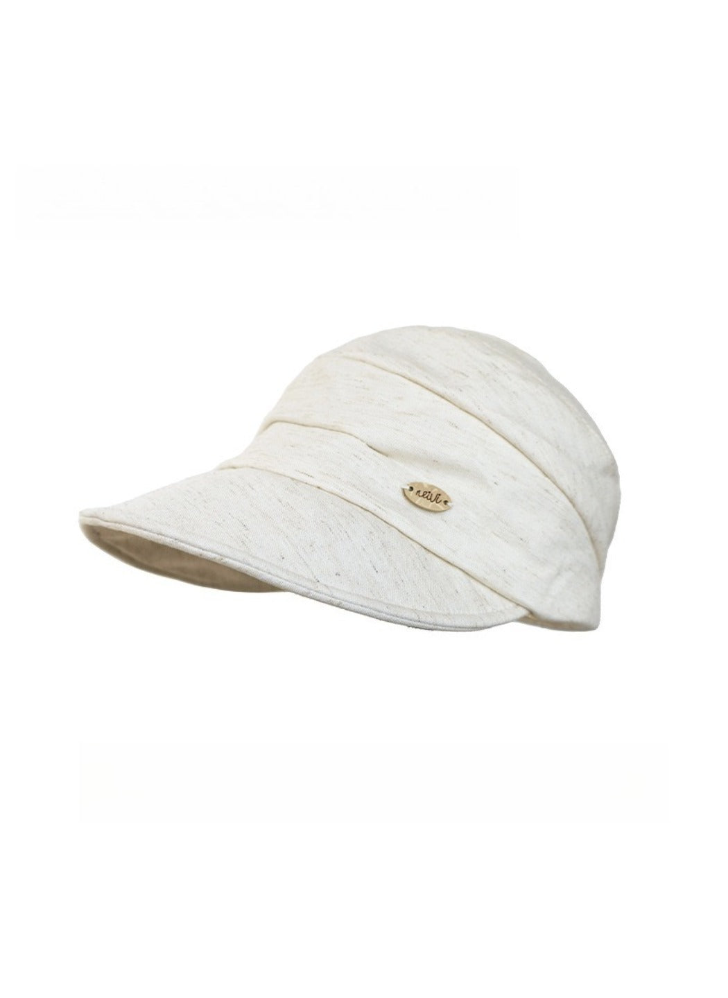 Haila - Textured Folded Brim Cloche Hat