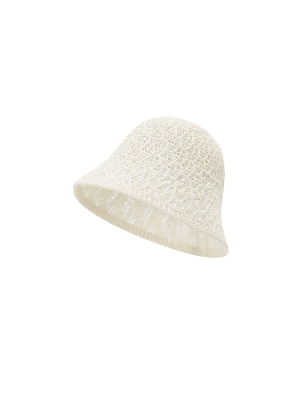 Haila bucket hat placed on a flat surface showing its shape and texture