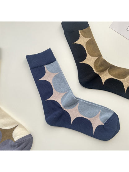 Rufia - Retro Orbit Crew Socks