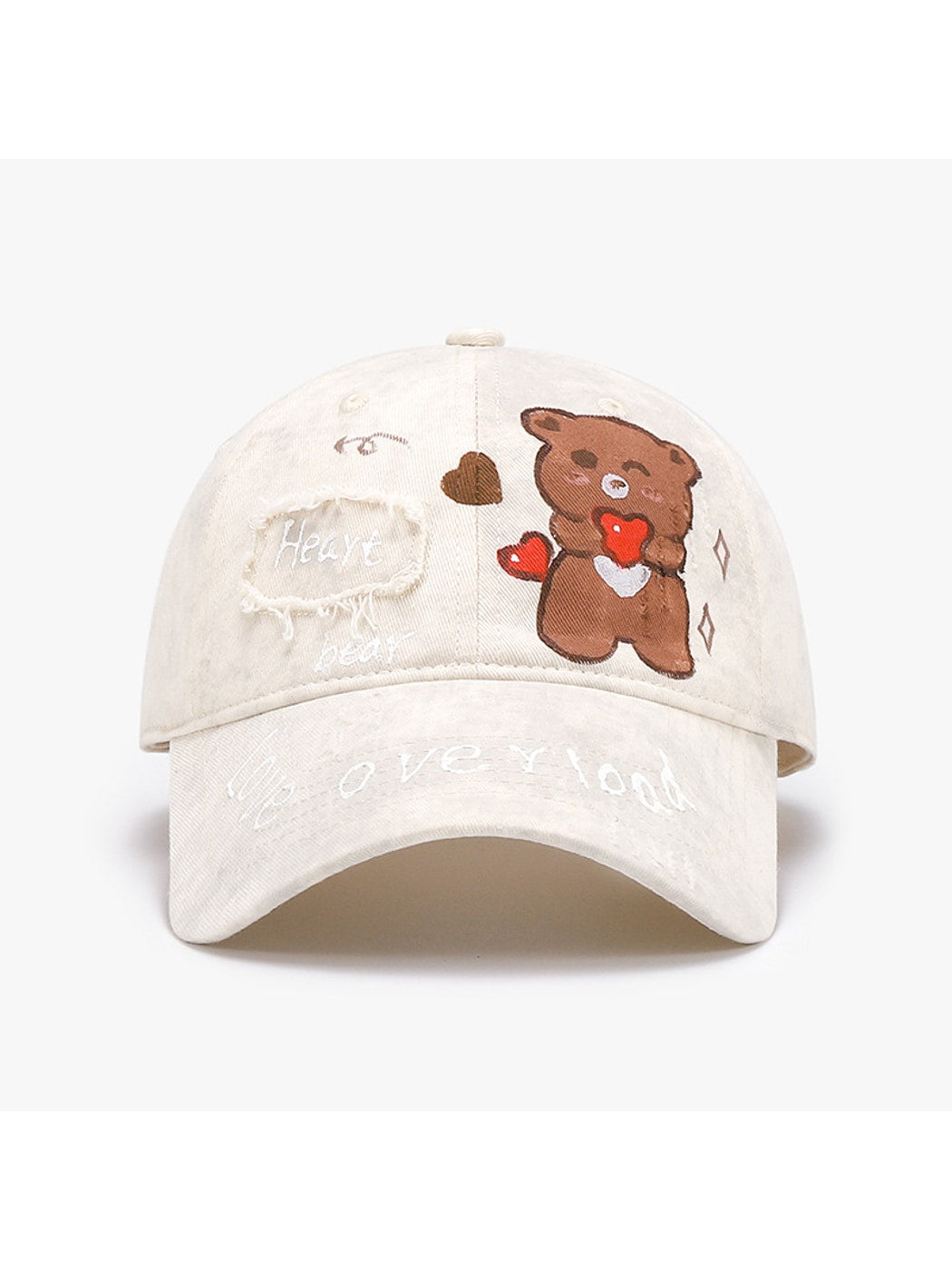Haila - Foldable Casual Outdoor Curved Brim Baseball Cap