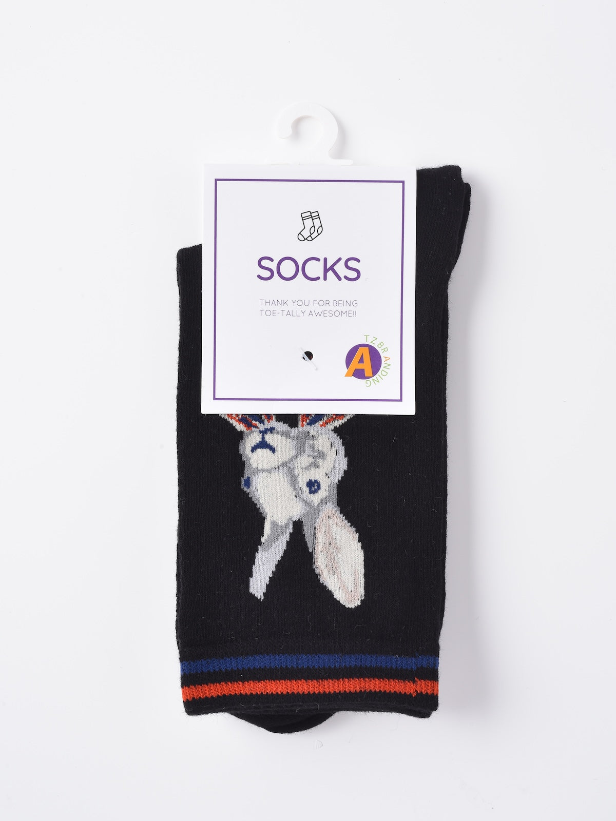 Rufia - Bunny Head Stripe Crew Socks product image 4