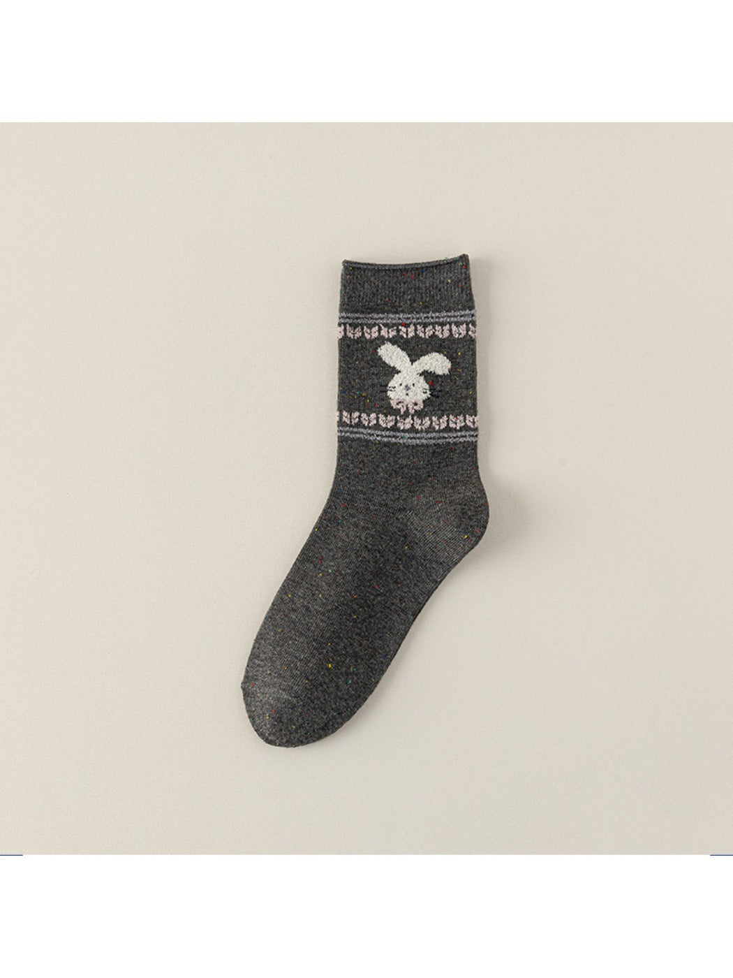 Rufia - Cute Animal Pattern Mid-Calf Socks