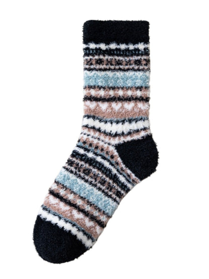 Rufia - Cozy Fleece Thick Mid-Calf Socks