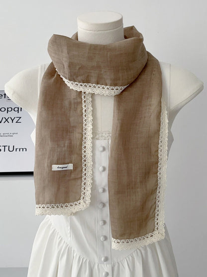 Scarvii Lace Border Lightweight Scarf product image