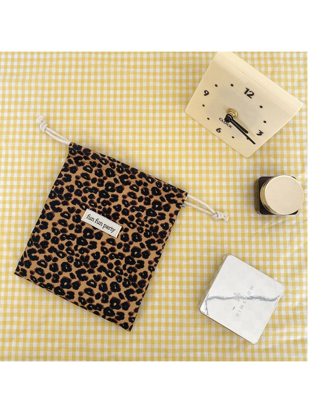 Cosbai - Corduroy Drawstring Pouch