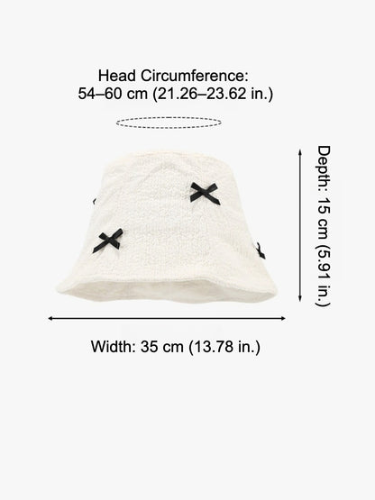 Haila – Sweet Bucket Hat with Bow-Tie