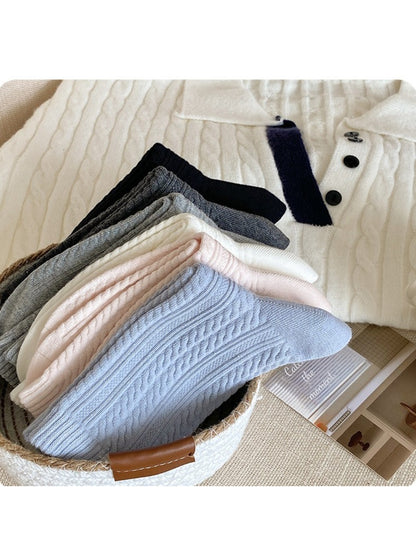 Rufia Textured Knit Crew Socks product image 13