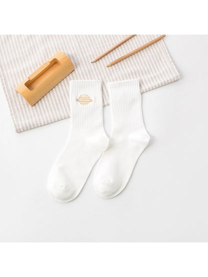 Rufia - Planet Embroidery Crew Socks product image 6
