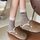 Rufia - Color-Block Mid-Calf Socks