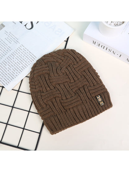 Haila - Elderly Unisex Thermal Ear-Flap Knitted Beanie