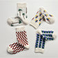 Rufia – Irregular Pattern Crew Socks