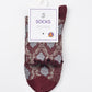 Rufia - Retro Argyle Pattern Women's Socks