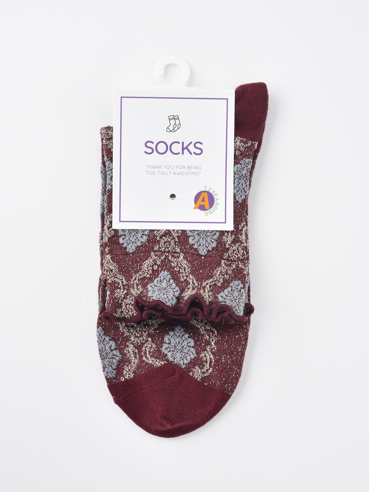 Rufia - Retro Argyle Pattern Women's Socks