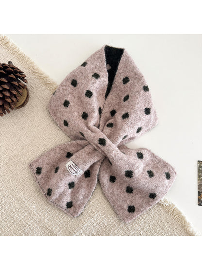 Scarvii - Polka Dot Narrow Scarf