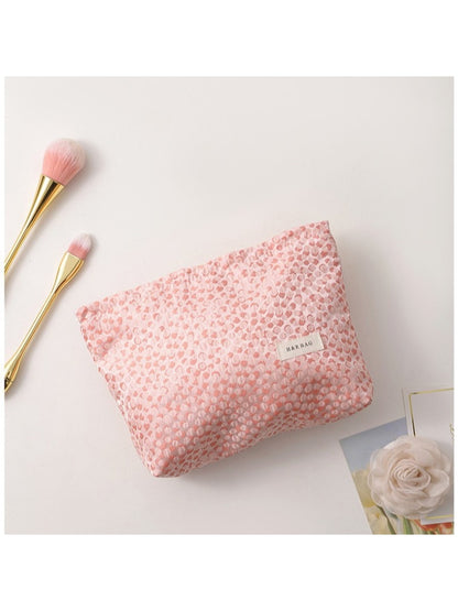 Cosbai - Print Travel Cosmetic Pouch Bag