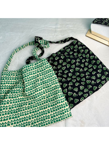Cosbai - Textured Woven Tote Bag