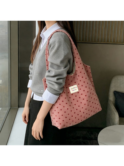 Cosbai Ditsy Floral Cosmetic Pouch with a wrist strap for easy carrying