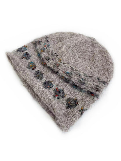 Haila - Vintage Jacquard Soft Knit Beanie