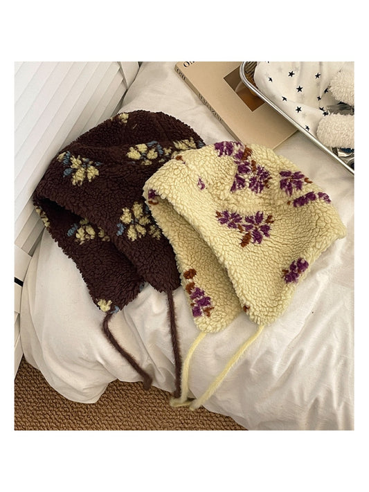 Haila - Floral Earflap Hat