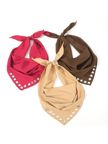 Scarvii Metal Grommet Bandana Headband