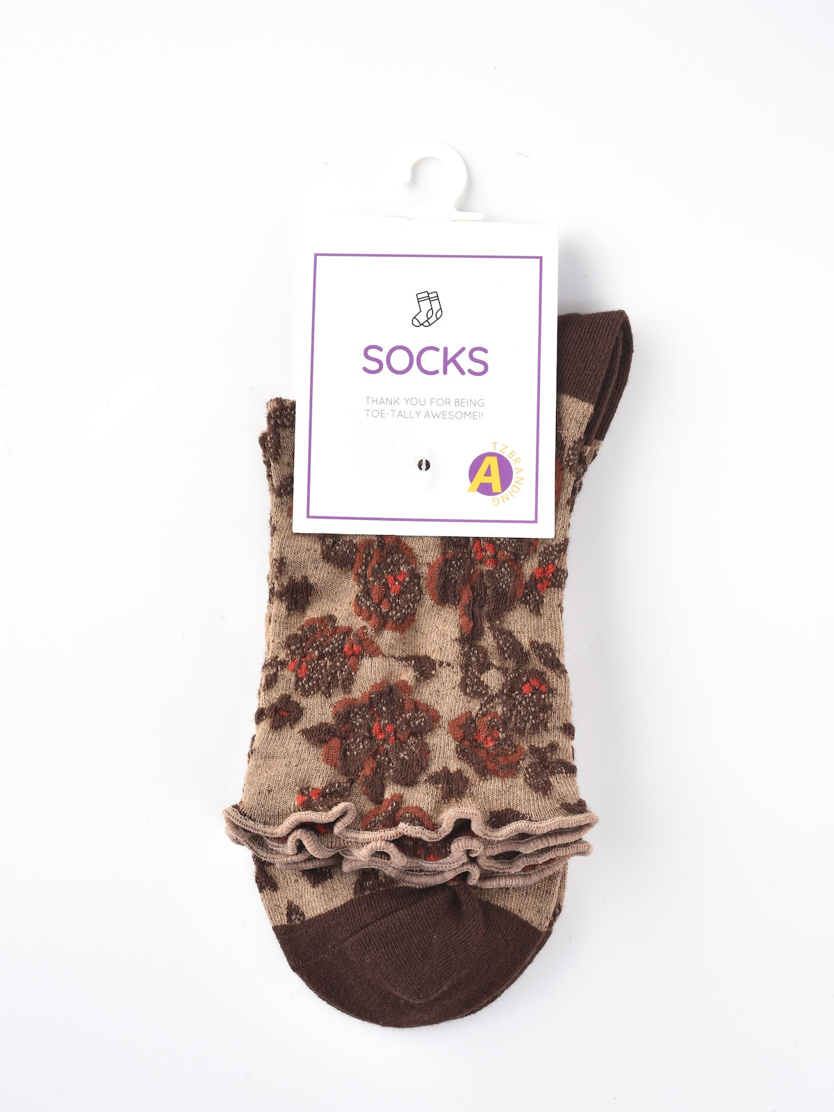 Rufia – Capsule Bloom Texture Crew Socks