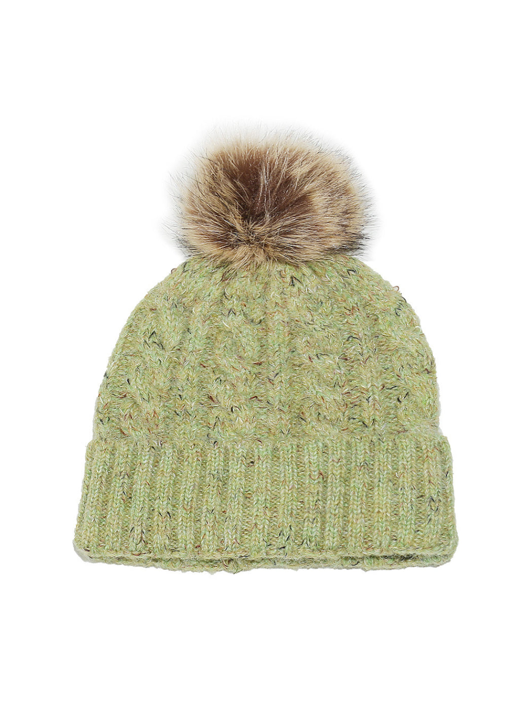 Haila Chunky Knit Pom Pom Beanie