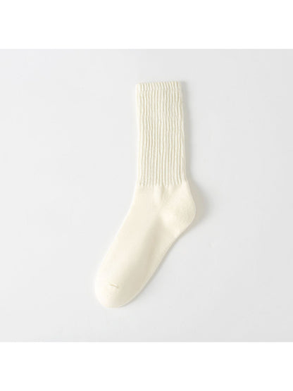 Rufia - Solid Tone Ribbed Crew Socks product image 5
