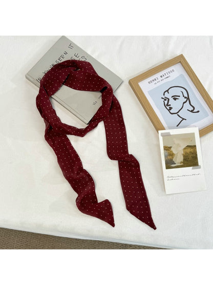 Scarvii - Boho Print Skinny Scarf