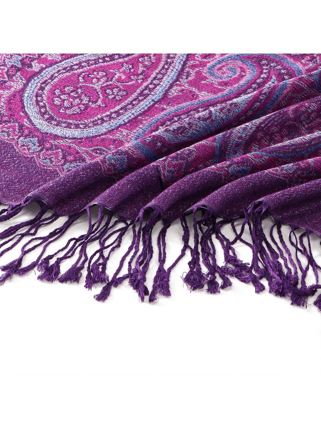 Scarvii - Bohemian Paisley Tassel Scarf