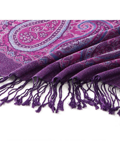 Scarvii - Bohemian Paisley Tassel Scarf