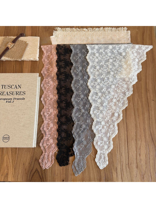 Scarvii Floral Lace Triangle Scarf product image