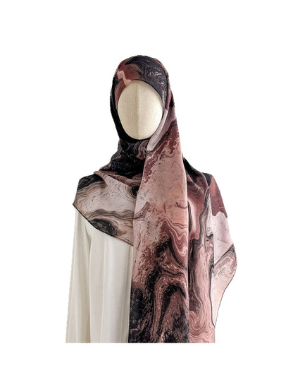 Scarvii - Bohemian Floral Print Summer Wrap Scarf