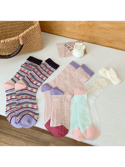 Rufia - Vintage Floral Crew Socks product image 2