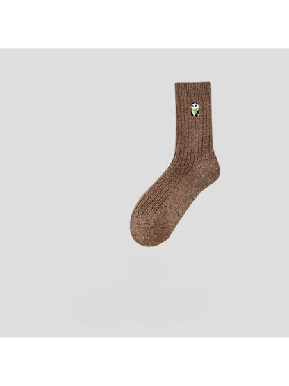 Rufia - Small Animal Detail Crew Socks