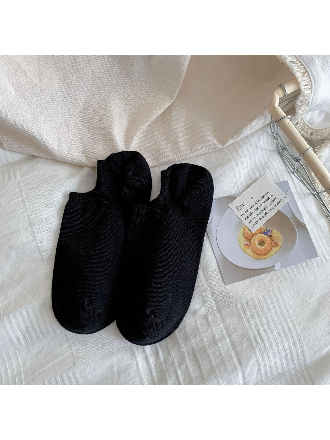 Rufia - Pastel Letter No-Show Socks product image 7