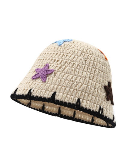Haila - Playful Star Stitch Bucket Hat
