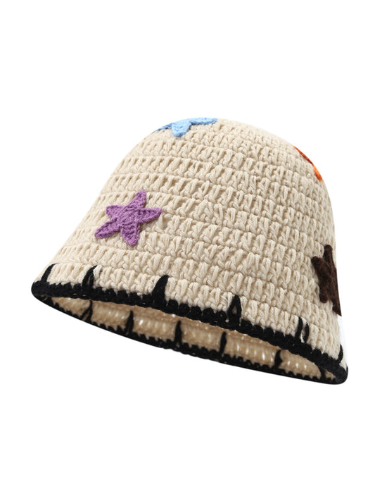 Haila - Playful Star Stitch Bucket Hat