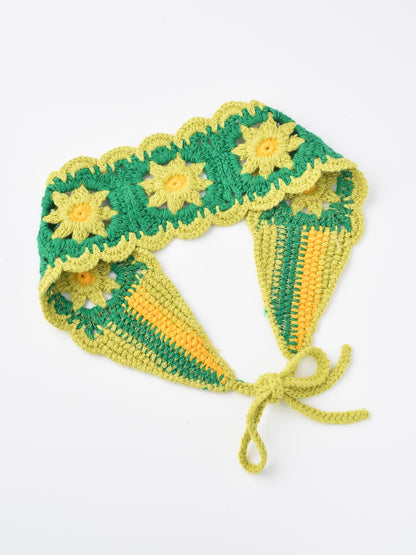 Scarvii - Summer Crochet Flower Hairband
