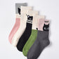 Rufia - Cute Cartoon Cat Mid-Calf Socks