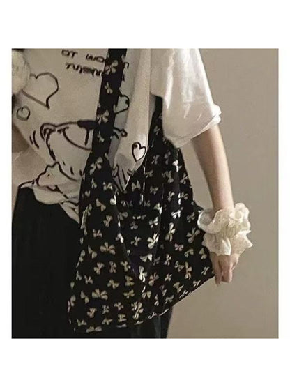 Cosbai - Textured Woven Tote Bag