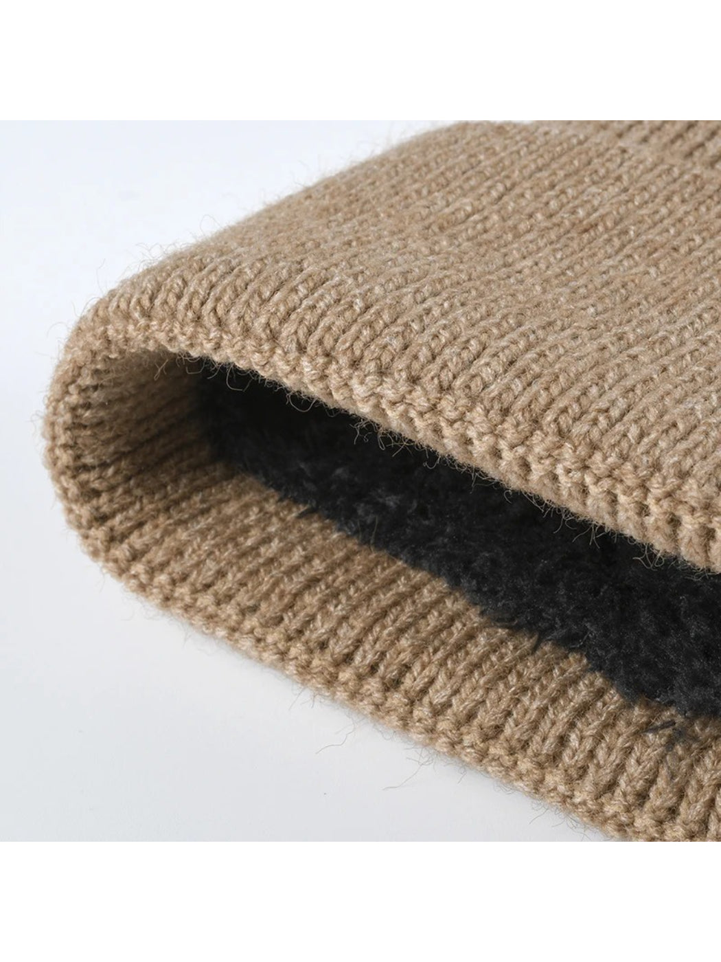 Haila - Colorblock Cuffed Knit Beanie
