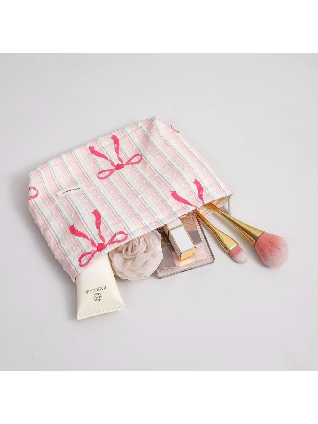 Cosbai - Romantic Floral Cosmetic Bag