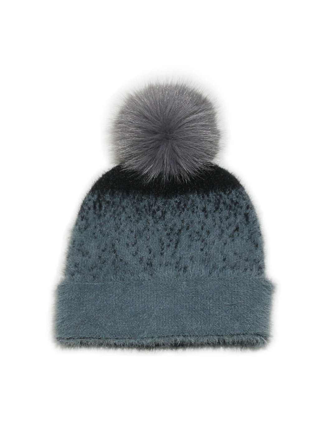 Haila Shiny Yarn Pom Pom Beanie