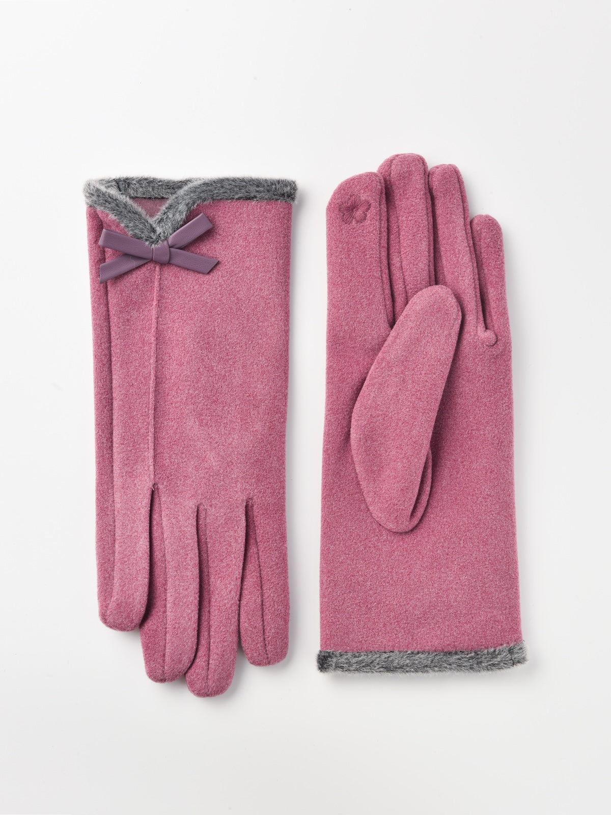 Gloving - Women's Winter Touchscreen Gloves with bow